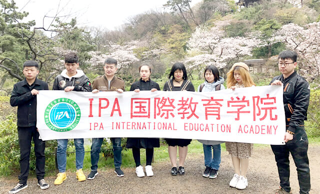 IPA国際教育学院 お花見